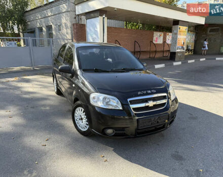 Черный Шевроле Авео, объемом двигателя 1.5 л и пробегом 250 тыс. км за 4099 $, фото 1 на Automoto.ua