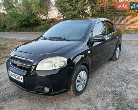 Черный Шевроле Авео, объемом двигателя 1.5 л и пробегом 125 тыс. км за 3700 $, фото 1 на Automoto.ua