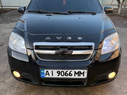 Черный Шевроле Авео, объемом двигателя 1.5 л и пробегом 293 тыс. км за 3999 $, фото 1 на Automoto.ua