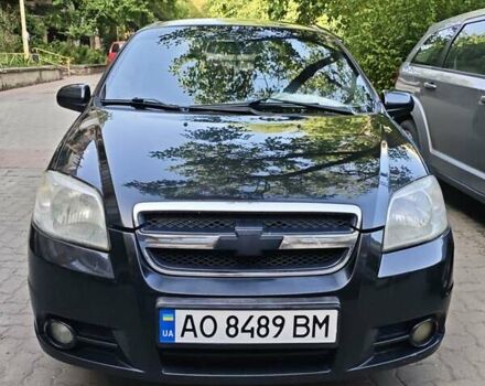Черный Шевроле Авео, объемом двигателя 1.5 л и пробегом 145 тыс. км за 3100 $, фото 1 на Automoto.ua