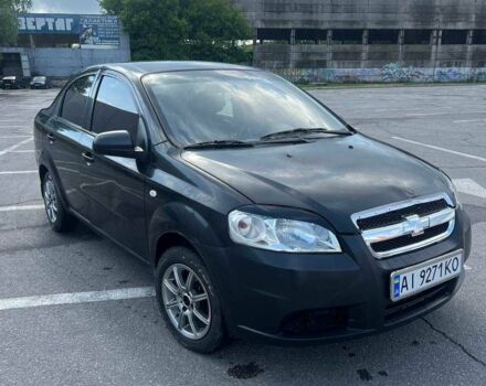 Черный Шевроле Авео, объемом двигателя 1.5 л и пробегом 330 тыс. км за 3100 $, фото 1 на Automoto.ua