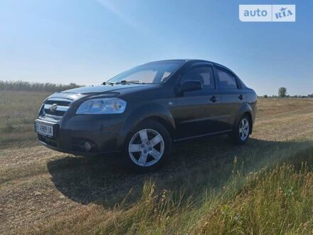 Черный Шевроле Авео, объемом двигателя 1.5 л и пробегом 200 тыс. км за 4000 $, фото 1 на Automoto.ua