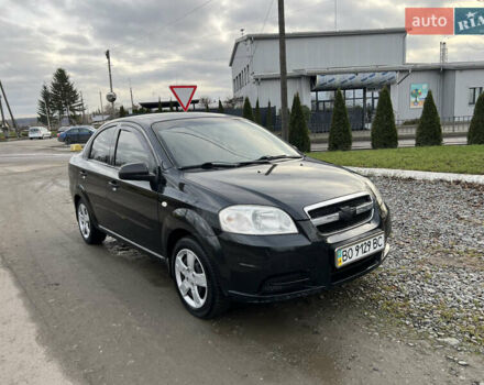 Черный Шевроле Авео, объемом двигателя 1.5 л и пробегом 250 тыс. км за 3350 $, фото 1 на Automoto.ua
