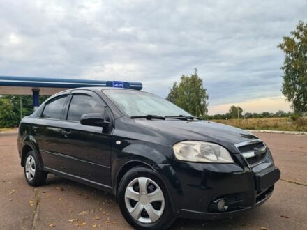 Черный Шевроле Авео, объемом двигателя 1.5 л и пробегом 214 тыс. км за 4400 $, фото 1 на Automoto.ua