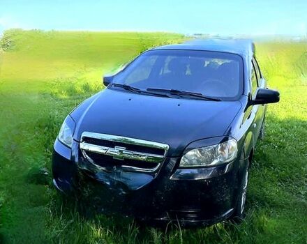 Черный Шевроле Авео, объемом двигателя 1.5 л и пробегом 197 тыс. км за 4300 $, фото 1 на Automoto.ua