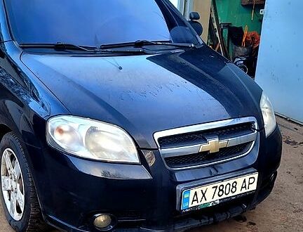 Черный Шевроле Авео, объемом двигателя 1.5 л и пробегом 290 тыс. км за 3300 $, фото 1 на Automoto.ua