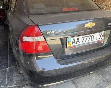 Черный Шевроле Авео, объемом двигателя 1.5 л и пробегом 40 тыс. км за 6500 $, фото 1 на Automoto.ua