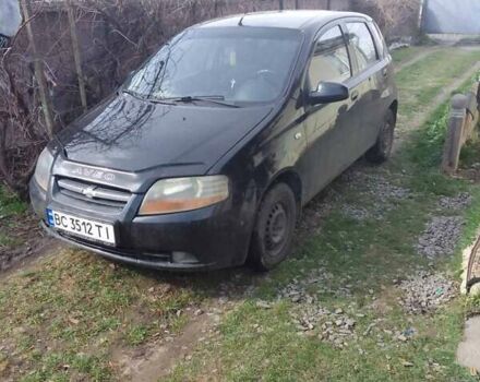Черный Шевроле Авео, объемом двигателя 1.5 л и пробегом 400 тыс. км за 1999 $, фото 1 на Automoto.ua