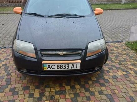 Черный Шевроле Авео, объемом двигателя 1.5 л и пробегом 138 тыс. км за 3100 $, фото 1 на Automoto.ua