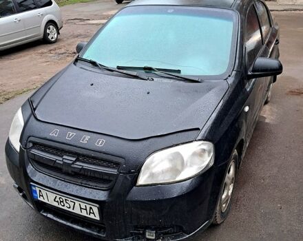 Черный Шевроле Авео, объемом двигателя 1.5 л и пробегом 250 тыс. км за 2700 $, фото 1 на Automoto.ua