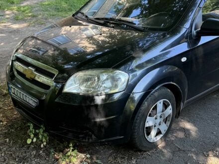 Черный Шевроле Авео, объемом двигателя 1.5 л и пробегом 243 тыс. км за 3500 $, фото 1 на Automoto.ua