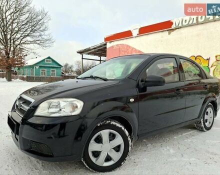 Черный Шевроле Авео, объемом двигателя 1.5 л и пробегом 213 тыс. км за 3900 $, фото 1 на Automoto.ua