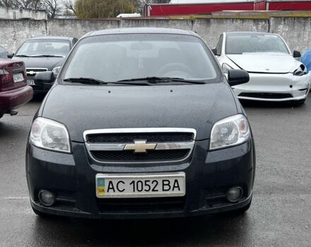 Черный Шевроле Авео, объемом двигателя 1.5 л и пробегом 155 тыс. км за 2150 $, фото 1 на Automoto.ua