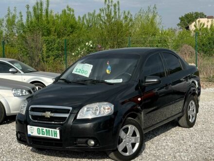 Чорний Шевроле Авео, об'ємом двигуна 1.5 л та пробігом 170 тис. км за 4200 $, фото 1 на Automoto.ua