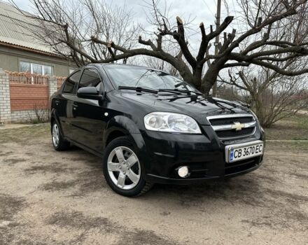 Черный Шевроле Авео, объемом двигателя 1.5 л и пробегом 168 тыс. км за 3600 $, фото 1 на Automoto.ua