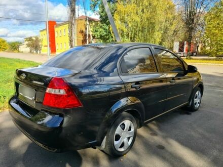 Черный Шевроле Авео, объемом двигателя 1.5 л и пробегом 213 тыс. км за 4100 $, фото 1 на Automoto.ua