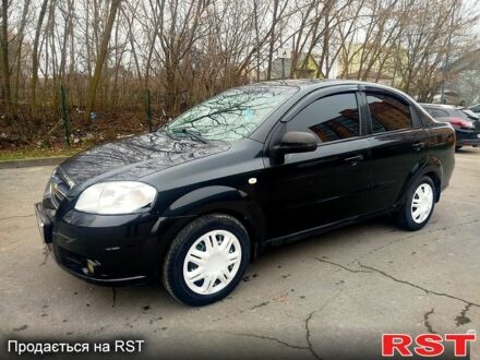 Черный Шевроле Авео, объемом двигателя 1.5 л и пробегом 208 тыс. км за 3700 $, фото 1 на Automoto.ua