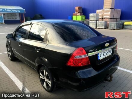 Черный Шевроле Авео, объемом двигателя 1.5 л и пробегом 73 тыс. км за 4400 $, фото 1 на Automoto.ua