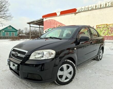 Черный Шевроле Авео, объемом двигателя 1.5 л и пробегом 213 тыс. км за 3900 $, фото 1 на Automoto.ua