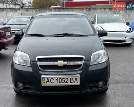 Черный Шевроле Авео, объемом двигателя 1.5 л и пробегом 155 тыс. км за 2150 $, фото 1 на Automoto.ua