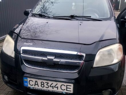 Черный Шевроле Авео, объемом двигателя 1.5 л и пробегом 280 тыс. км за 3300 $, фото 1 на Automoto.ua
