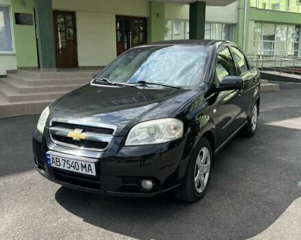 Черный Шевроле Авео, объемом двигателя 1.5 л и пробегом 250 тыс. км за 3650 $, фото 1 на Automoto.ua