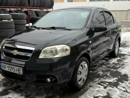 Черный Шевроле Авео, объемом двигателя 1.5 л и пробегом 189 тыс. км за 3300 $, фото 1 на Automoto.ua
