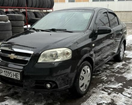 Черный Шевроле Авео, объемом двигателя 1.5 л и пробегом 189 тыс. км за 3300 $, фото 1 на Automoto.ua