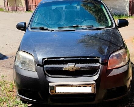 Черный Шевроле Авео, объемом двигателя 1.5 л и пробегом 350 тыс. км за 1500 $, фото 1 на Automoto.ua