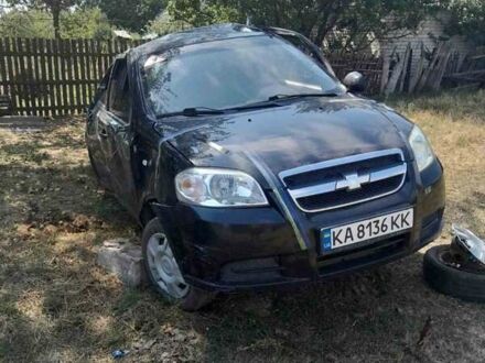 Черный Шевроле Авео, объемом двигателя 1.5 л и пробегом 230 тыс. км за 1000 $, фото 1 на Automoto.ua