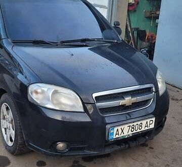 Черный Шевроле Авео, объемом двигателя 1.5 л и пробегом 290 тыс. км за 3300 $, фото 1 на Automoto.ua