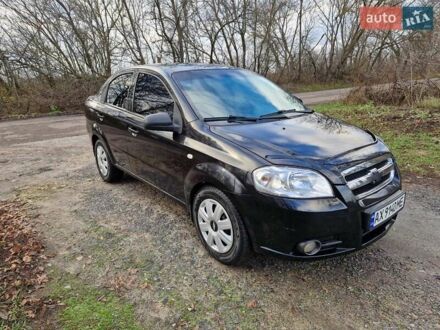Черный Шевроле Авео, объемом двигателя 1.5 л и пробегом 256 тыс. км за 4200 $, фото 1 на Automoto.ua