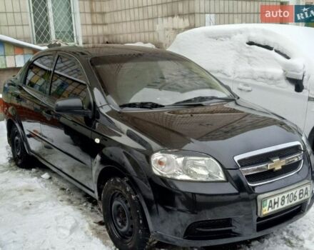 Черный Шевроле Авео, объемом двигателя 1.5 л и пробегом 240 тыс. км за 3500 $, фото 1 на Automoto.ua