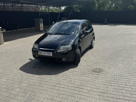 Черный Шевроле Авео, объемом двигателя 1.5 л и пробегом 224 тыс. км за 3900 $, фото 1 на Automoto.ua