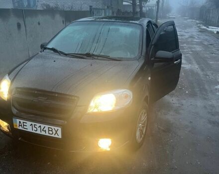 Черный Шевроле Авео, объемом двигателя 1.5 л и пробегом 220 тыс. км за 3200 $, фото 1 на Automoto.ua