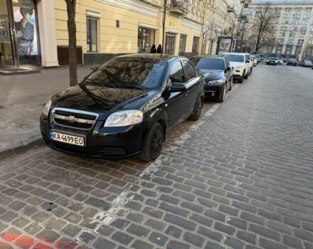Черный Шевроле Авео, объемом двигателя 1.5 л и пробегом 159 тыс. км за 3900 $, фото 1 на Automoto.ua
