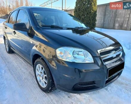 Черный Шевроле Авео, объемом двигателя 1.5 л и пробегом 221 тыс. км за 4300 $, фото 1 на Automoto.ua