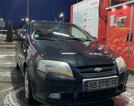 Чорний Шевроле Авео, об'ємом двигуна 1.4 л та пробігом 170 тис. км за 3999 $, фото 1 на Automoto.ua