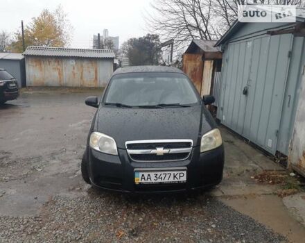 Черный Шевроле Авео, объемом двигателя 1.5 л и пробегом 260 тыс. км за 3500 $, фото 1 на Automoto.ua
