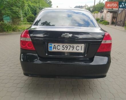 Черный Шевроле Авео, объемом двигателя 1.5 л и пробегом 233 тыс. км за 3200 $, фото 1 на Automoto.ua