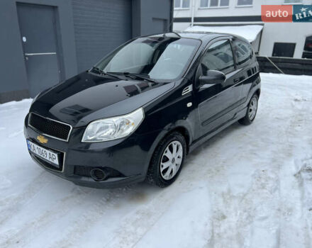 Черный Шевроле Авео, объемом двигателя 1.5 л и пробегом 221 тыс. км за 3600 $, фото 1 на Automoto.ua