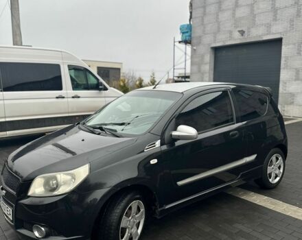 Черный Шевроле Авео, объемом двигателя 1.5 л и пробегом 250 тыс. км за 3100 $, фото 1 на Automoto.ua