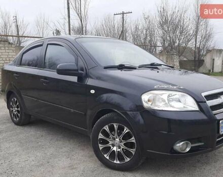 Черный Шевроле Авео, объемом двигателя 1.5 л и пробегом 159 тыс. км за 3750 $, фото 1 на Automoto.ua