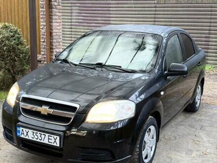Черный Шевроле Авео, объемом двигателя 1.5 л и пробегом 181 тыс. км за 3500 $, фото 1 на Automoto.ua