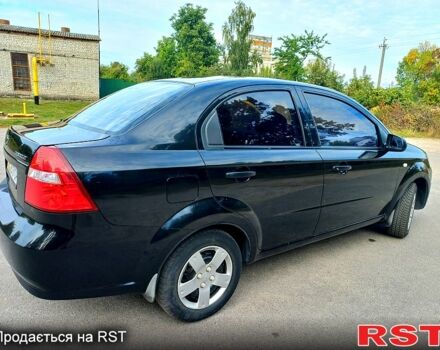 Черный Шевроле Авео, объемом двигателя 1.5 л и пробегом 195 тыс. км за 4600 $, фото 1 на Automoto.ua