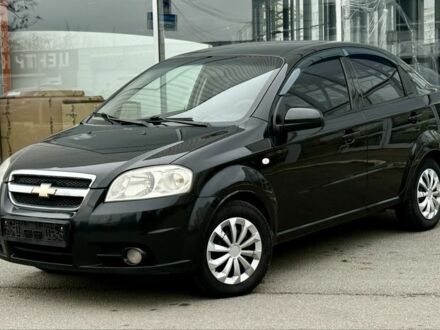 Черный Шевроле Авео, объемом двигателя 1.5 л и пробегом 220 тыс. км за 3800 $, фото 1 на Automoto.ua