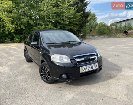 Черный Шевроле Авео, объемом двигателя 1.5 л и пробегом 100 тыс. км за 3900 $, фото 1 на Automoto.ua