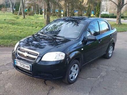 Черный Шевроле Авео, объемом двигателя 1.5 л и пробегом 196 тыс. км за 4000 $, фото 1 на Automoto.ua