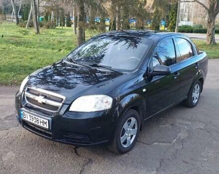 Черный Шевроле Авео, объемом двигателя 1.5 л и пробегом 196 тыс. км за 4000 $, фото 1 на Automoto.ua