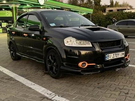 Чорний Шевроле Авео, об'ємом двигуна 1.5 л та пробігом 195 тис. км за 4500 $, фото 1 на Automoto.ua